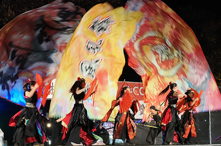 厚木中央公園にて